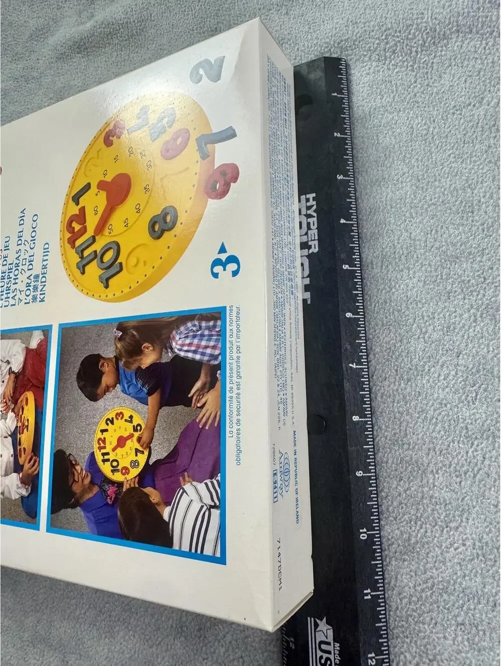 vintage amway grow wise‎ NIB play clock toy learning numbers teaching time